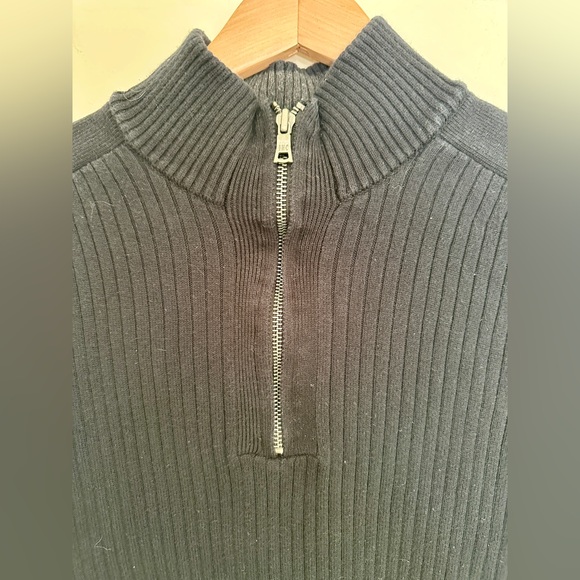 INC 1/4 Zip Ribbed Sweater - Picture 2 of 11